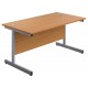 Olton Single Cantilever Straight Office Desk